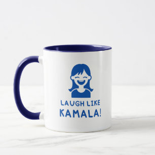 Caneca Kamala 2 dança como Kamala, Harris 2024
