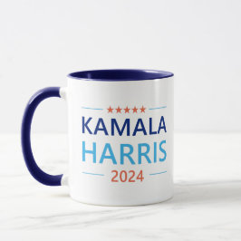Caneca Kamala Harris 2024 para Presidente