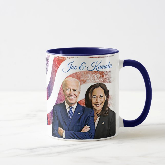 Caneca Kamala Harris e Joe Biden 2020 Eleições (Direita)
