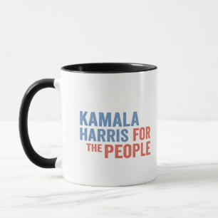 Caneca Kamala Harris para os democratas eleitorais Pessoa