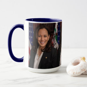 Caneca Kamala Harris Retrato Oficial Coffee Mug