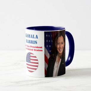 Caneca Kamala Harris Retrato Oficial De Café Mug