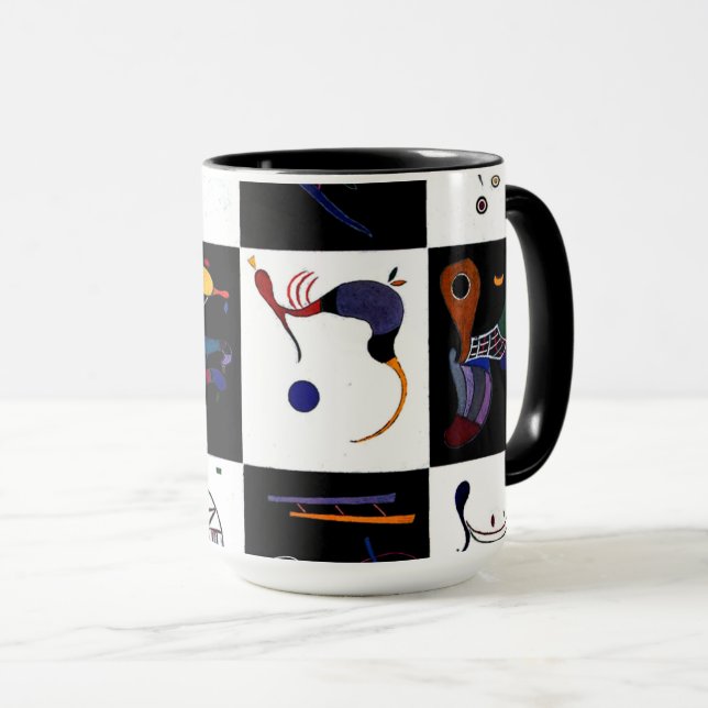 Caneca Kandinsky - 4x5=20 (Frente Esquerda)
