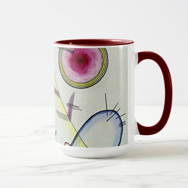 Caneca Kandinsky - Alma Delicada (Direita)