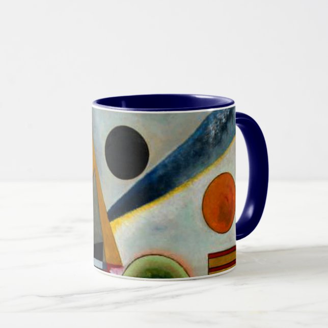 Caneca Kandinsky - Balançando (Frente Esquerda)