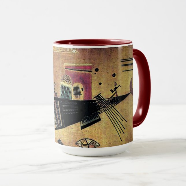 Caneca Kandinsky - Capricioso (Frente Esquerda)
