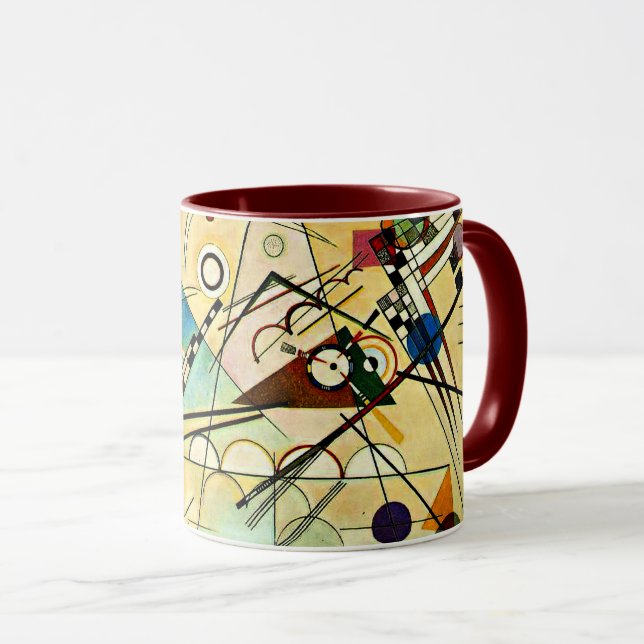 Caneca Kandinsky - Composição VIII (Frente Esquerda)