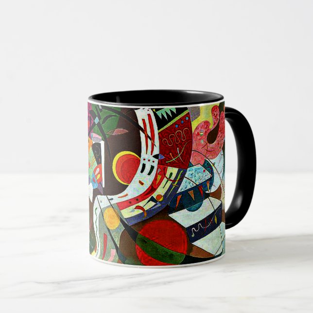 Caneca Kandinsky - Curva Dominante (Frente Esquerda)