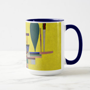 Caneca Kandinsky - Pintura Amarela