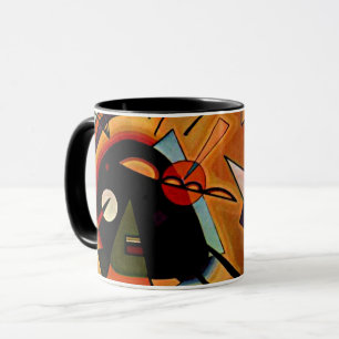 Caneca Kandinsky - Preto e Violeta,