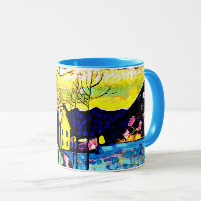 Caneca Kandinsky - Winter Landscape (Frente Esquerda)