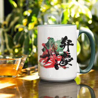 Caneca Kanji Samurai Benkei Mug