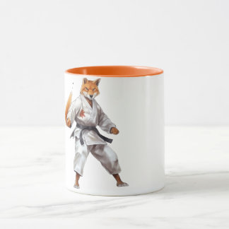 Caneca Karate Fox mug