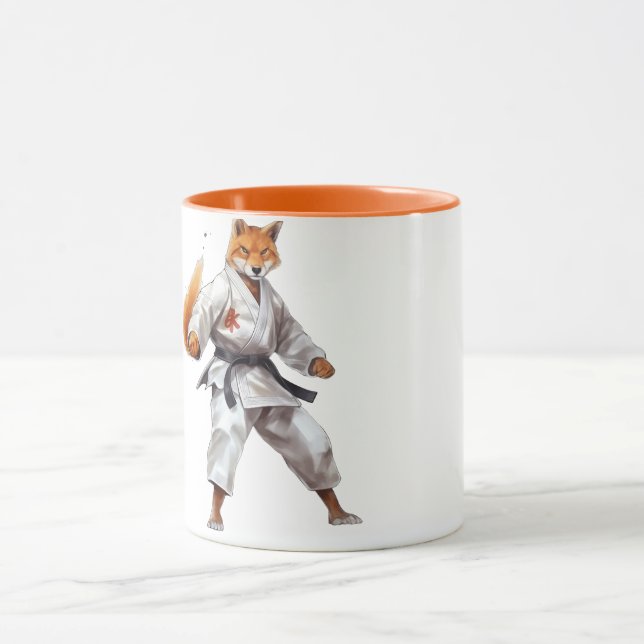 Caneca Karate Fox mug (Centro)