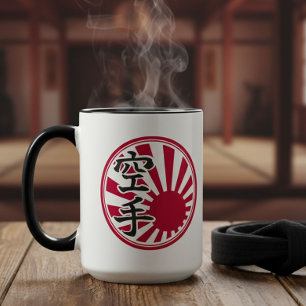 Caneca Karate Kanji Sol Nascente