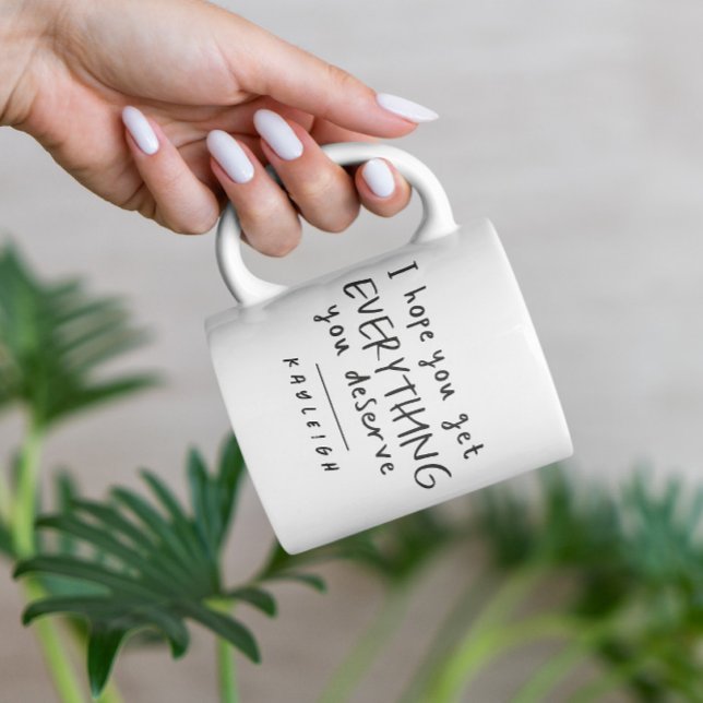 Caneca Karma consegue tudo o que merece (Criador carregado)