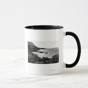 Caneca Kauai, Havaí - vista da baía & da praia de Lumah