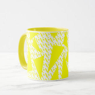 Caneca Kaur - design do sikh - amarelo