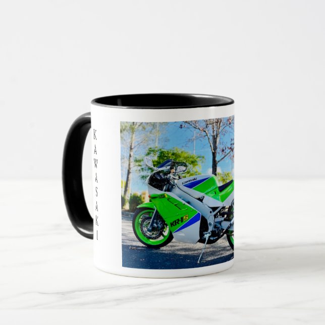 Caneca Kawasaki KR 1S - Mug (Frente Esquerda)