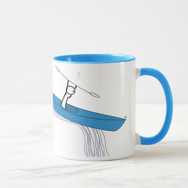 Caneca Kayaker na água (Direita)