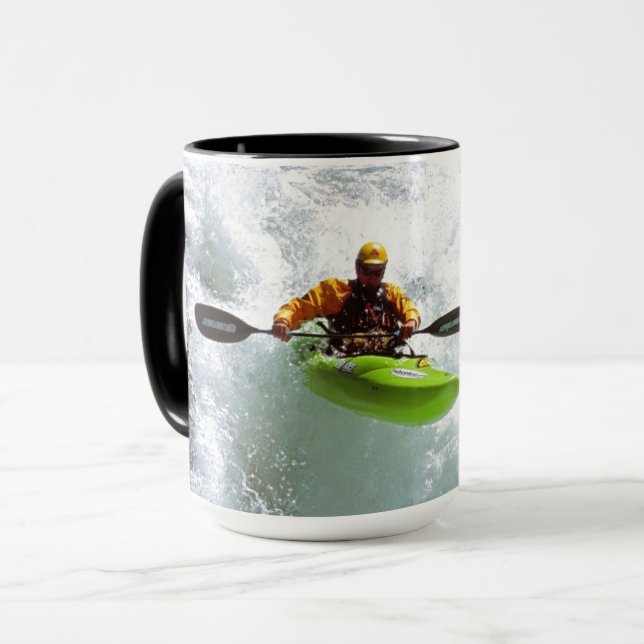 Caneca Kayaking / Canoagem (Frente Esquerda)