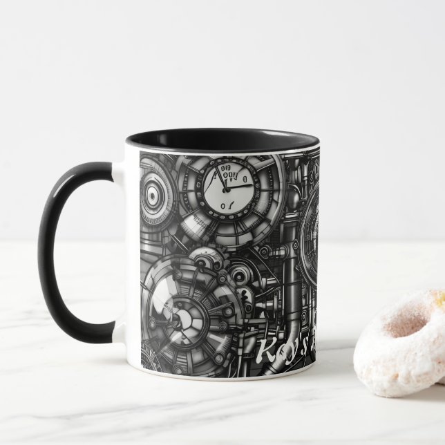 Caneca Kay's Morning Tea Personalizável (Com Donut)