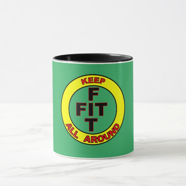 Caneca KEEP AJUSTADO Mug (Centro)