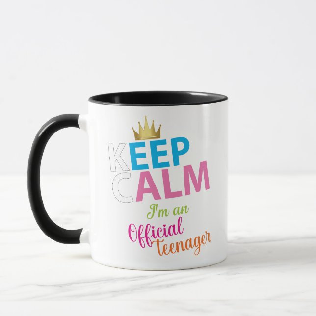Caneca Keep Calm Birthday (Esquerda)