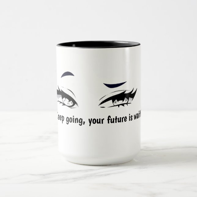 Caneca Keep Going Your Future Is Waiting – Motivaç (Centro)