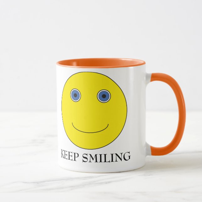 Caneca Keep Smiling (Direita)