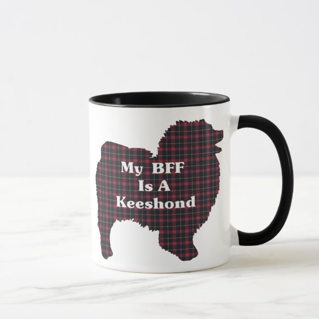Caneca Keeshond BFF Mug (Direita)