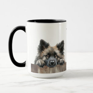 Caneca Keeshond Dog Mug