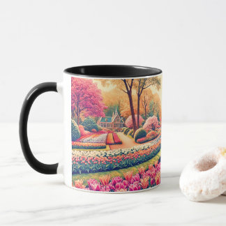 Caneca Keukenhof, O Coração da Horticultura Holandesa
