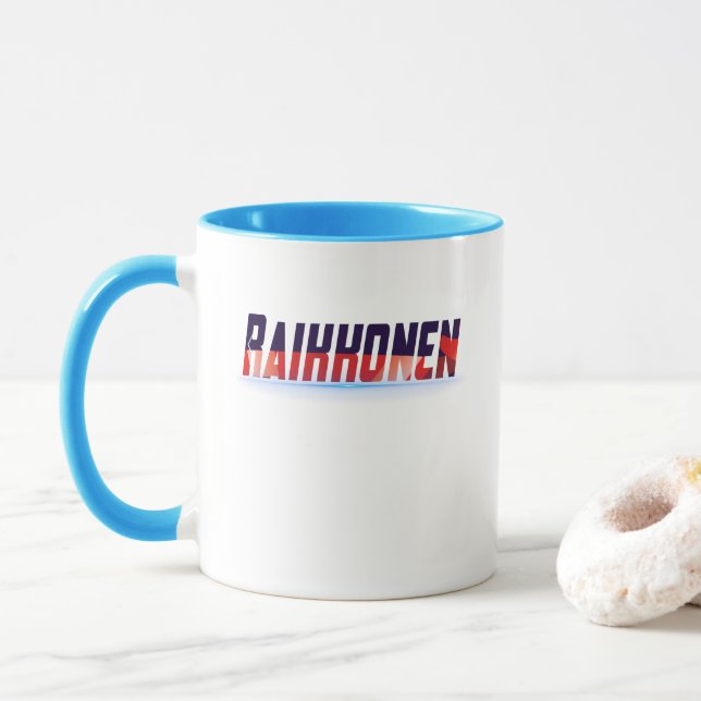 Caneca Kimi Raikkonen (Com Donut)