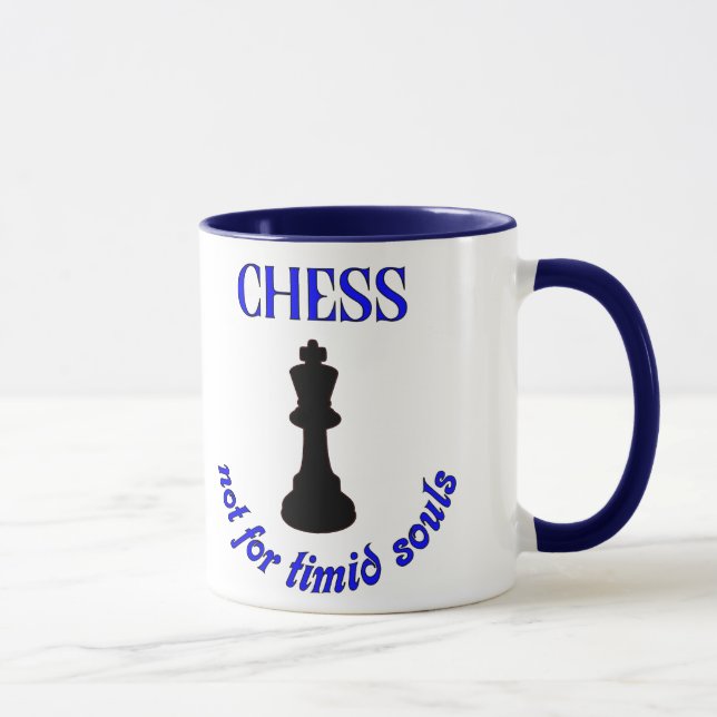 Caneca King Piece - Chess Mug - Favoritos para festas de  (Direita)