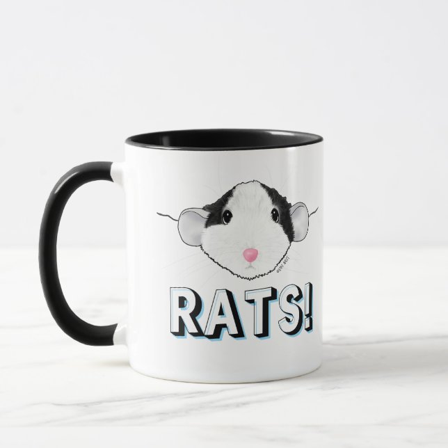 Caneca KiniArt Rat (Esquerda)