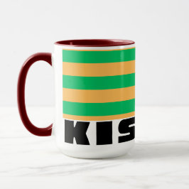 Caneca Kismet Mint burgundy