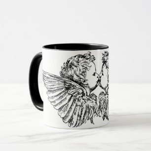CANECA KISSING CHERUBS CAFFEÉ MUG