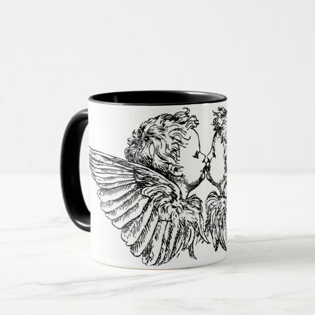CANECA KISSING CHERUBS CAFFEÉ MUG (Frente Esquerda)