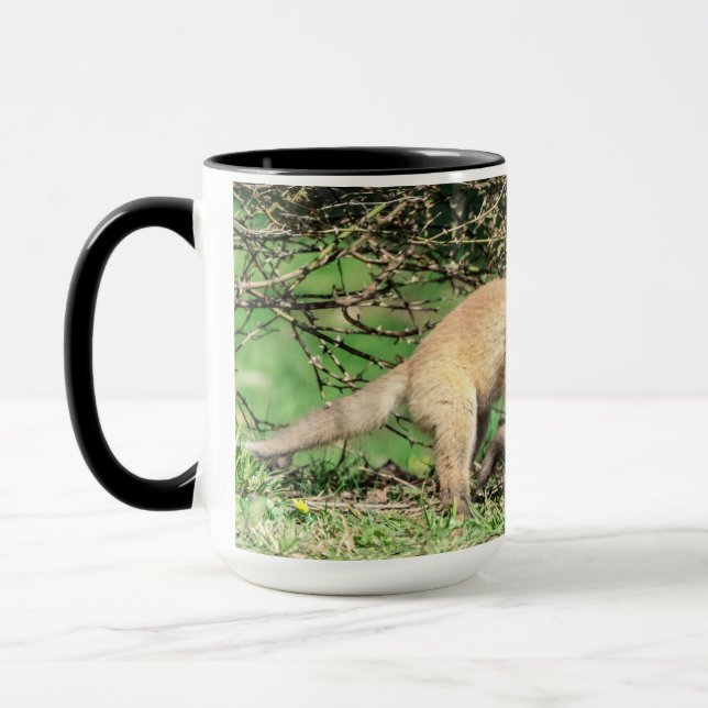 Caneca Kits de Raposa Vermelha Reproduzindo (Esquerda)