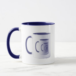 Caneca Kitschen Fatty 5th Dimension Logo Deli Azul