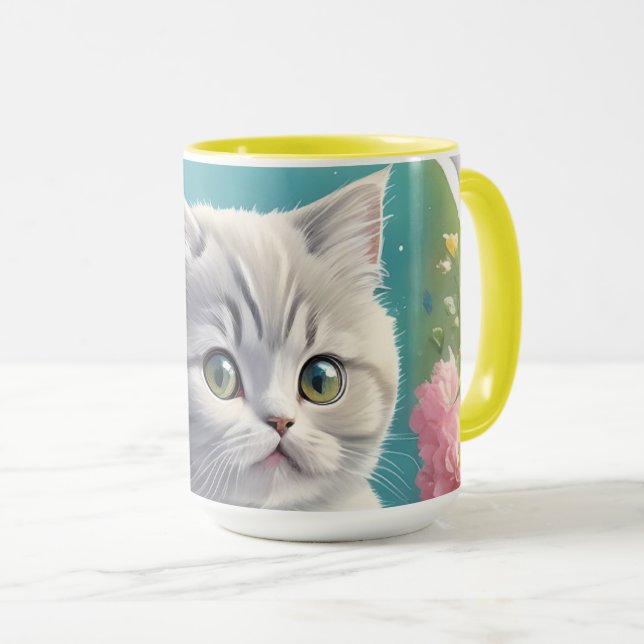 Caneca Kitten (Frente Esquerda)