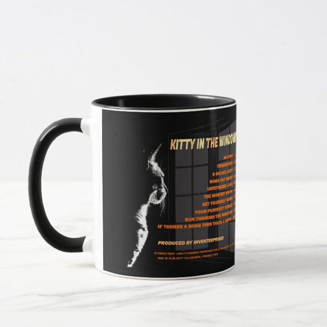 Caneca KittyInWindow - Diminuição em Cascata - MUG (Esquerda)