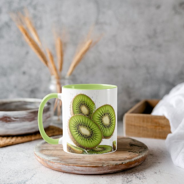Caneca Kiwi Delight Mug (Criador carregado)