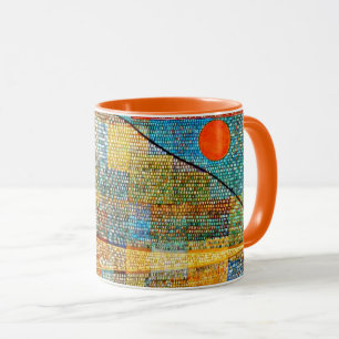 Caneca Klee - Ad Parnassus, Paul Klee trabalho de arte