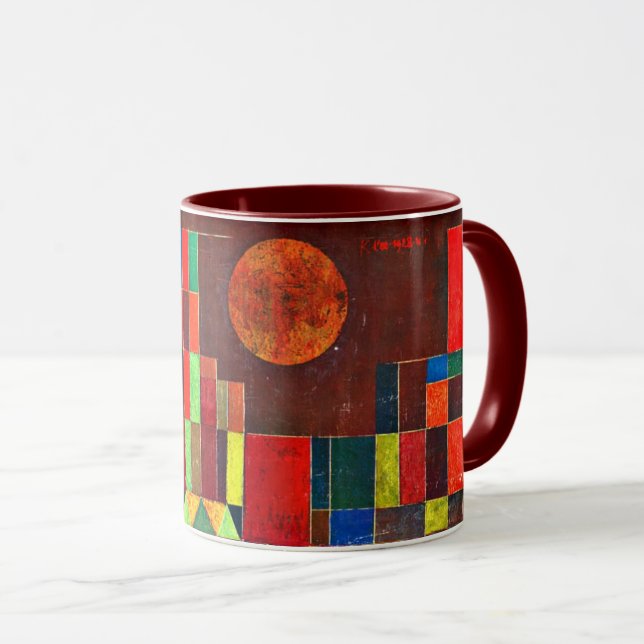 Caneca Klee - Castelo e Sol (Frente Esquerda)