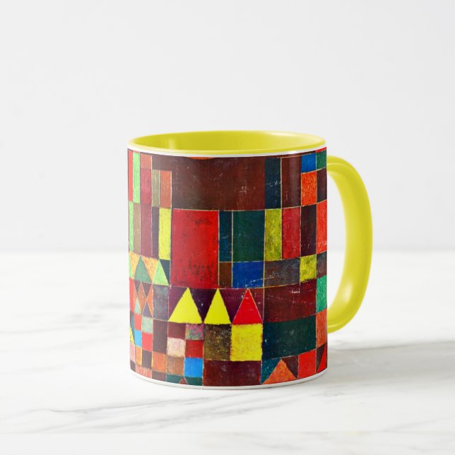 Caneca Klee - Castelo e Sol (Frente Esquerda)