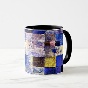 Caneca Klee - Lua, pintura de Paul Klee,