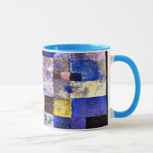 Caneca Klee - Lua, pintura de Paul Klee,