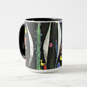 Caneca Klee - Paisagem com Pássaros Amarelos